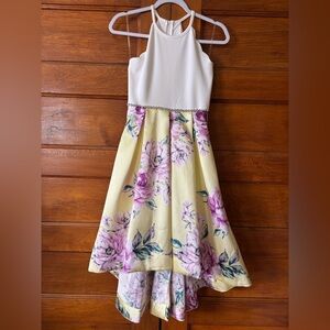 Speechless Girls' High-Low Floral Maxi Party Dress